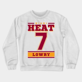 Miami Heat Lowry 7 Edition Champions Crewneck Sweatshirt